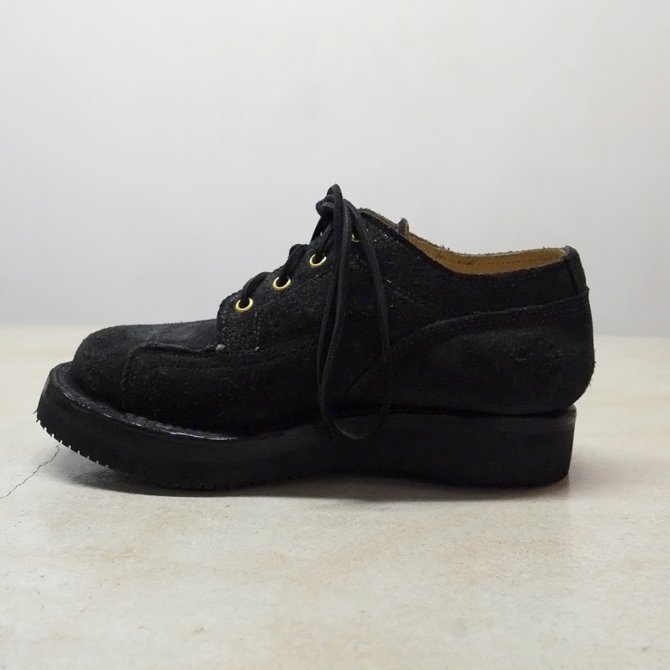 GRIZZLY BOOTS(グリズリー ブーツ) Lineman Oxford -BLACK ROUGH OUT-【別注】(8)