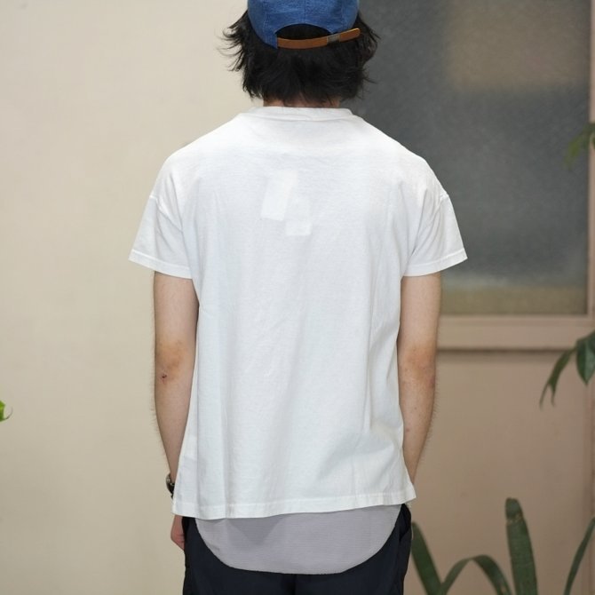 Cal Cru(JN[) C/N S/S RELAXED FIT(MADE IN USA)  -WHITE-(8)