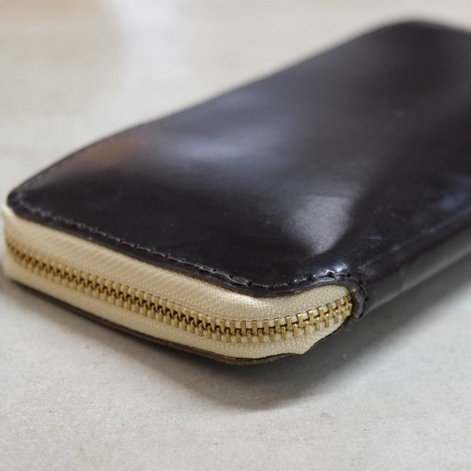 MASTER&Co.(}X^[AhR[) UK Bridle Leather Long Wallet -BROWN-(8)