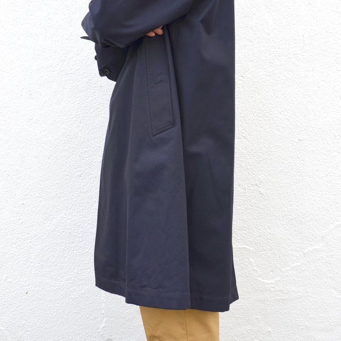 ANATOMICA(アナトミカ)/ SINGLE RAGLAN COAT GABARDINE -(500)NAVY- #530-511-06(8)