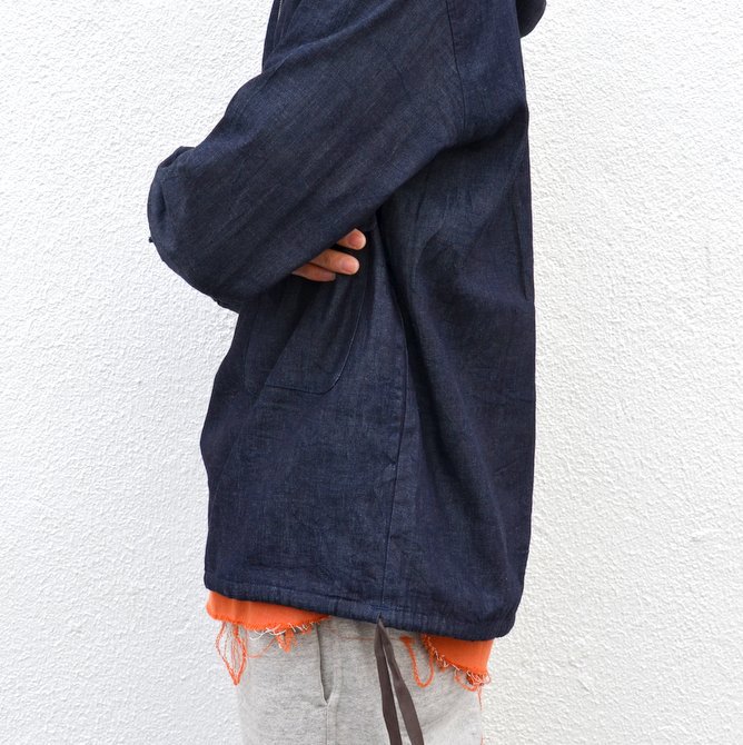 【40% off sale】LOWLOOM(ロールーム)/ Half zip hoody -DUNGAREE- #4369-lw-8013(8)