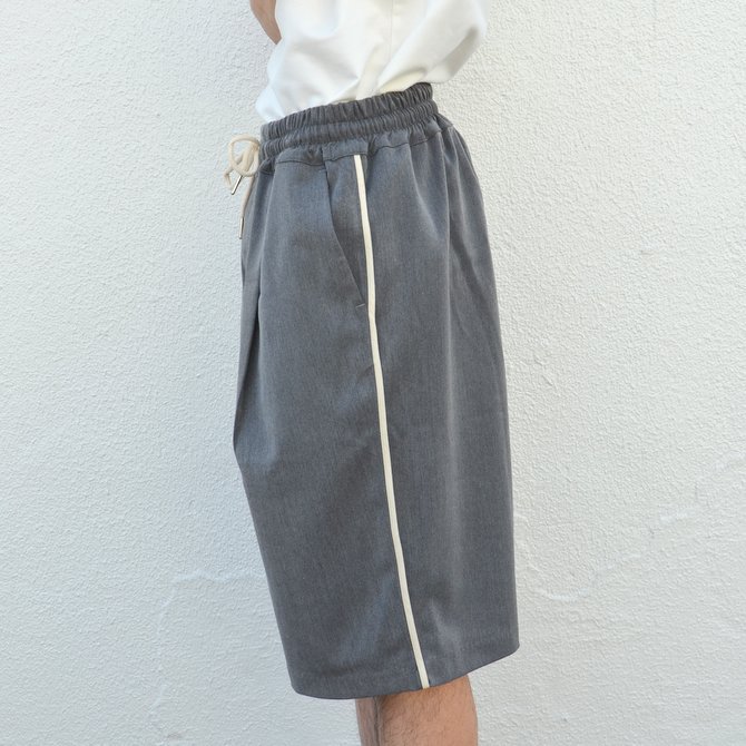 DROLE DE MONSIEUR(ドロールドムッシュ) / Binding short -Grey-(8)