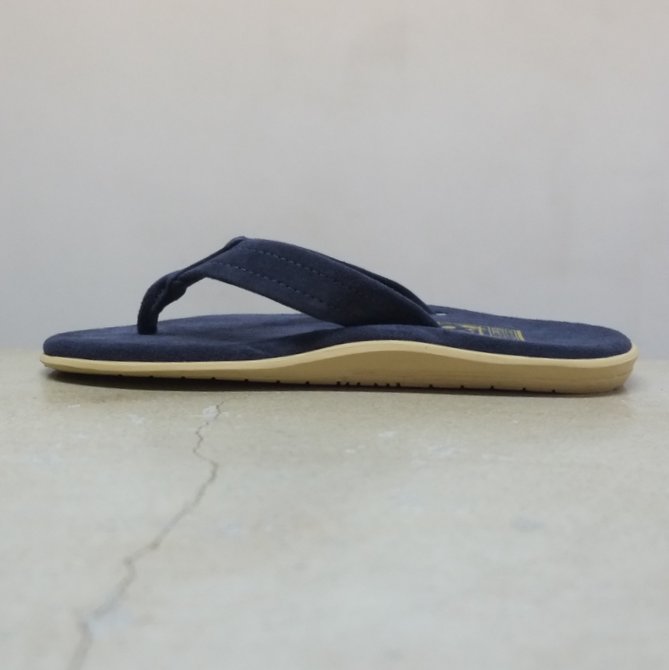 ISLAND SLIPPER (アイランドスリッパー) Men's Thong -NAVY SUEDE-(8)