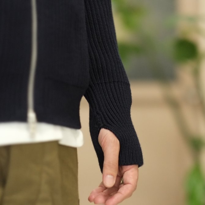 ANDERSEN-ANDERSEN(アンデルセン アンデルセン) THE NAVY - 1/1 ZIP with Pocket -NAVY BLUE- #AA1821003(8)