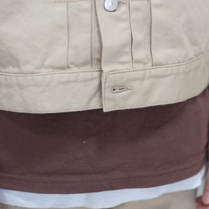 【30% off SALE】【2018 SS】7 × 7 / seven by seven ( セブン バイ セブン ) 1ST KATSURAGI JACKET -BEIGE- #SBSS18KJK(8)