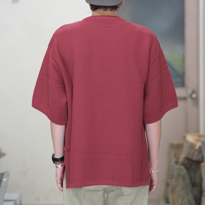 y2018 SSzcrepuscule(NvXL[) TUCK KNIT   -RED- #1801-009(8)