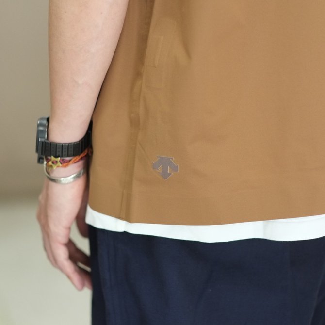 【30% off SALE】【2018 SS】 DESCENTE PAUSE(デサント ポーズ)/ HALF ZIP P/O SHIRT -MBRN- DLMLJC20(8)