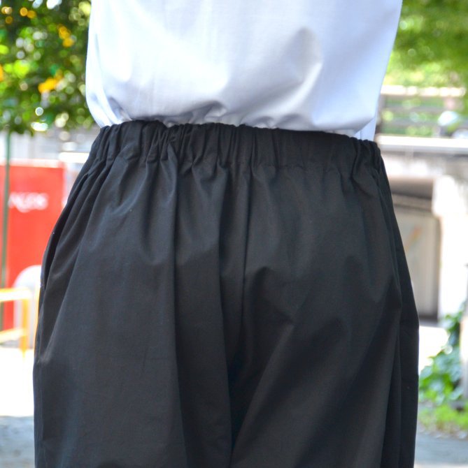 【30% OFF SALE】STUDIO NICHOLSON(スタジオニコルソン)/ VACATION PANT -BLACK- #SN-300(8)
