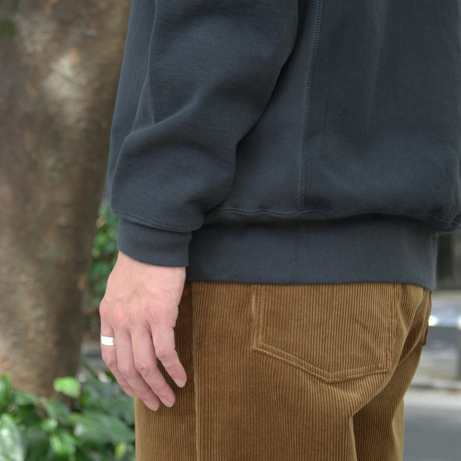 【2018 AW】AURALEE(オーラリー)/ SUPER MIKKED SWEAT P/O -BLACK- #A8AP01SM(8)