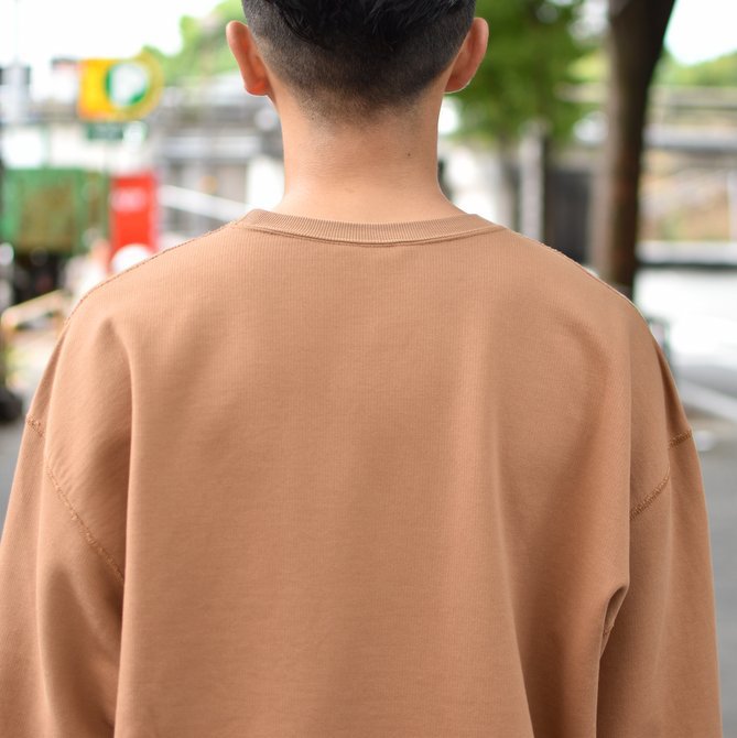 【2018 AW】 AURALEE(オーラリー)/ SUPER SOFT HEAVY SWEAT P/O -BROWN- #A8AP01GU(8)