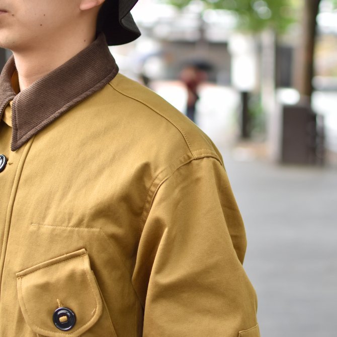 【30% OFF SALE】 MONITALY(モニタリー)/ MILITARY HALF COAT TYPE-B -VANCLOTH SATEEN KHAKI- #M24003(8)