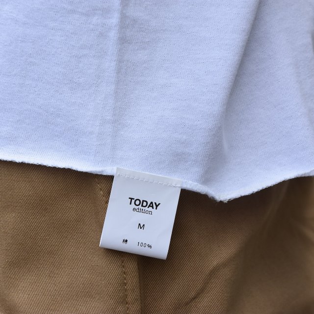 【2019 SS】 TODAY editon (トゥデイエディション) SCHOOL BASEBALL TEE-2色展開-(8)