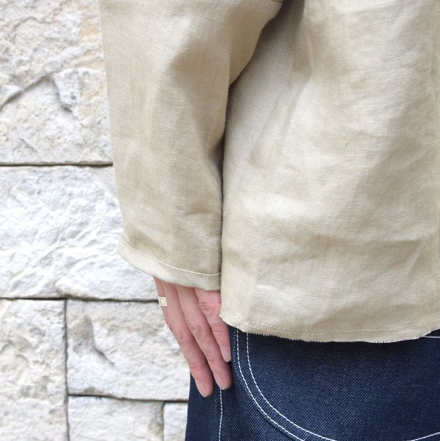 【30% off sale 】 CAMIEL FORTGENS(カミエル フォートゲンス)/POLO TRACK SHIRT -SAND-(8)
