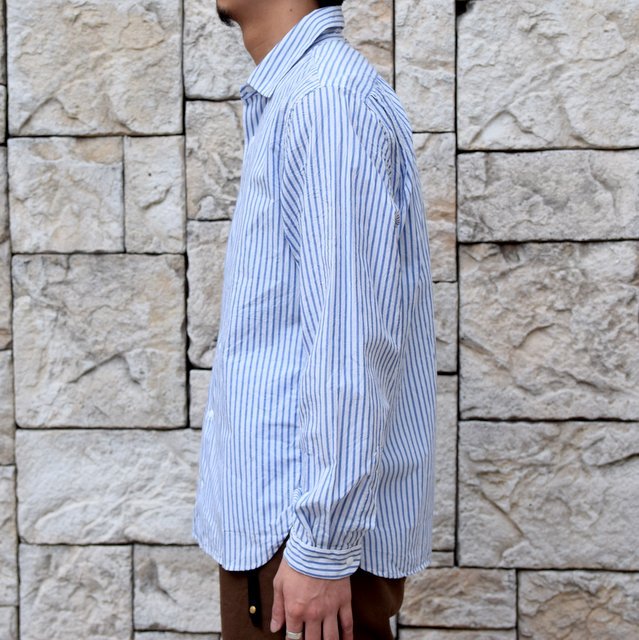 【2019 SS】YAECA(ヤエカ) コンフォートシャツ スタンダードロング L/S -STRIPE- #19107(8)