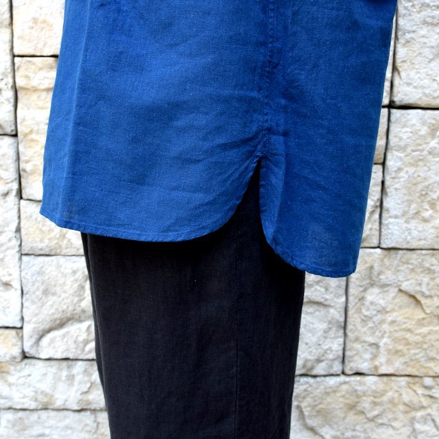 【2019 SS】MITTAN(ミッタン)/ 竹プルオーバー ロング -藍- #SH-18C(8)