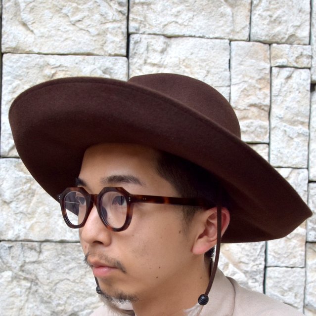KIJIMA TAKAYUKI(キジマタカユキ) /ロングブリムハット-2色展開-(8)