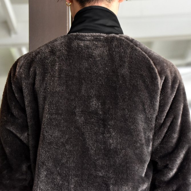 NEEDLES(ニードルス) PIPING JACKET-MICRO FLEECE-2COLOR/GRAY/BLACK #FK261(8)
