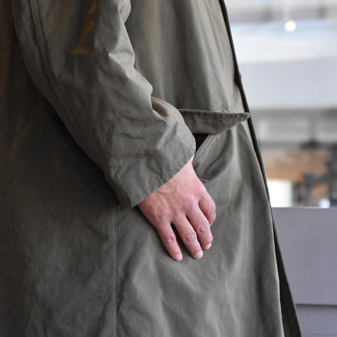 【2019 AW】COMOLI (コモリ) フーデッドコート(8)