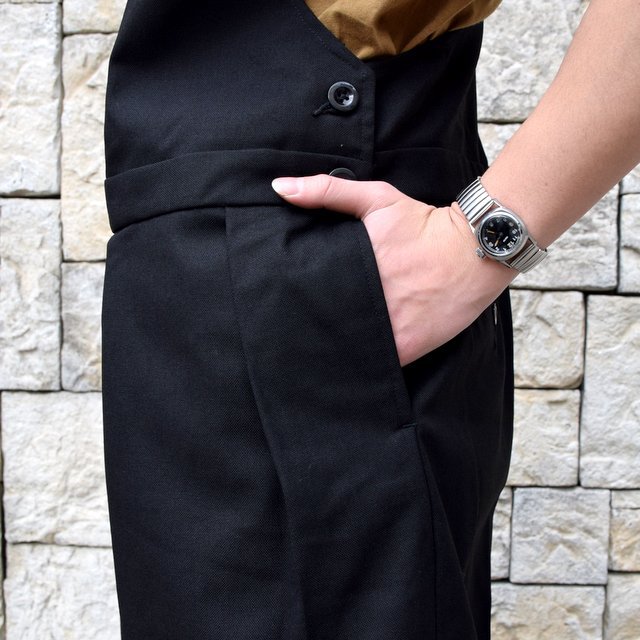 【2020 SS】NEAT(ニート)/ HOPSACK ''OVERALL'' -BLACK- #20-01HSO-BK(8)
