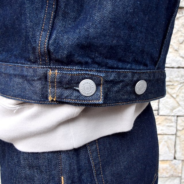 【2020 SS】 AURALEE(オーラリー)/ HARD TWIST DENIM BLOUZON -INDIGO- #A20SB01DM(8)