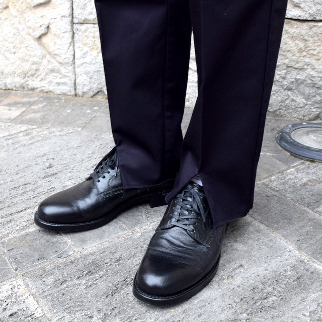 【2020 SS】blurhms(ブラームス) / HIGH COUNT TWILL CENTRAL SLIT PANTS -NAVY- #BHS-20SS016(8)