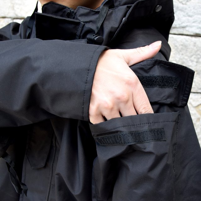 SWEDISH ARMY ''GORETEX JACKET'' DEAD STOCK -BLACK- #MILITARY232(8)