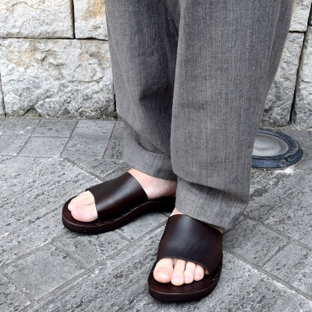 【2020 SS】FRANK LEDER(フランクリーダー)/ LIGHT GREY COTTON DRAWSTRING TROUSERS -GREY- #0913050-95(8)