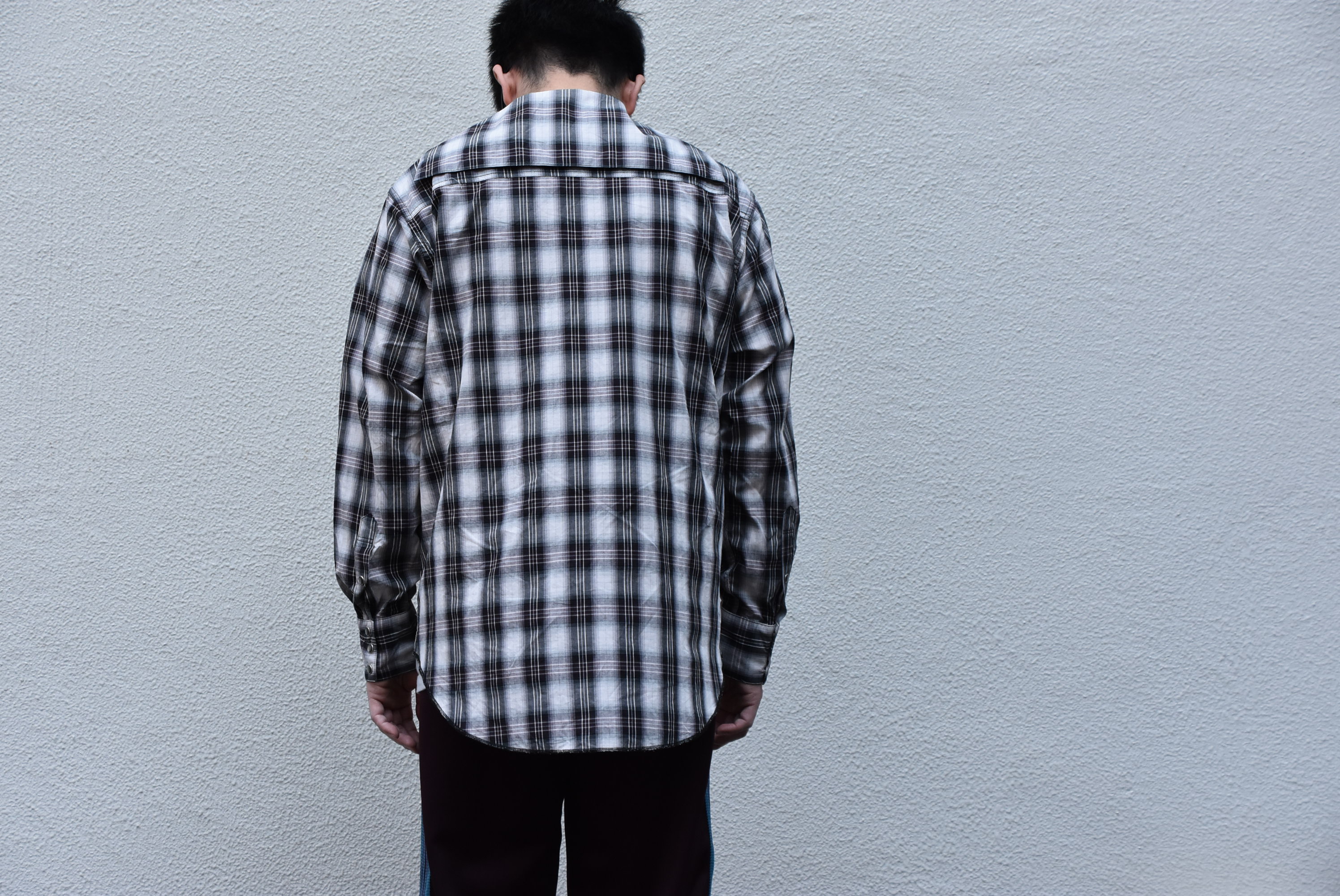 【2020SS】AiE(エーアイイー) SW SHIRT-SHADOW PLAID- GL536(8)
