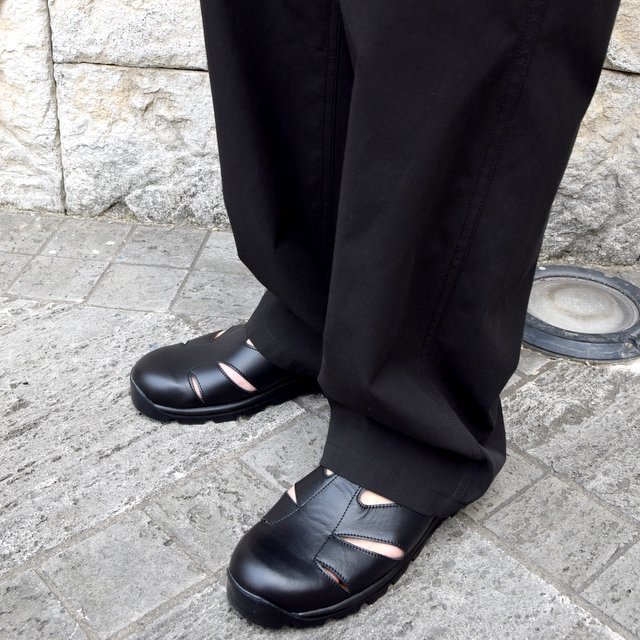 【2020 SS】AURALEE(オーラリー)/ FINX HARD TWIST GABARDINE PANTS -BLACK- #A20SP02FB(8)