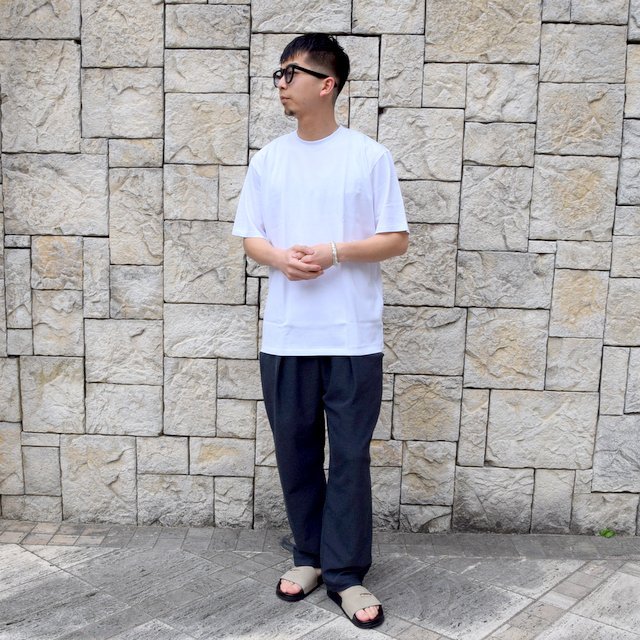 【2020 SS】AURALEE(オーラリー)/ LUSTER PLAITING TEE -WHITE- #A20ST02GT(8)