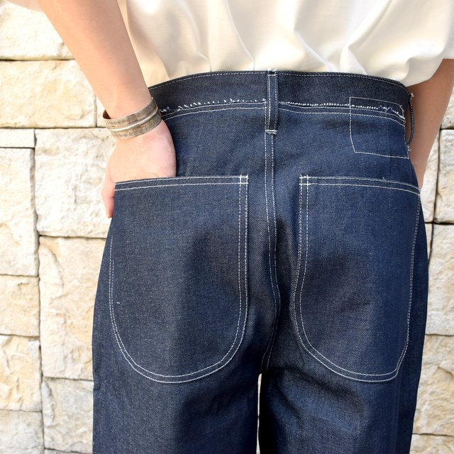 【2020】CAMIEL FORTGENS(カミエル フォートゲンス)/ AUBERGINE PANTS DENIM -DARK BLUE- #090507(8)