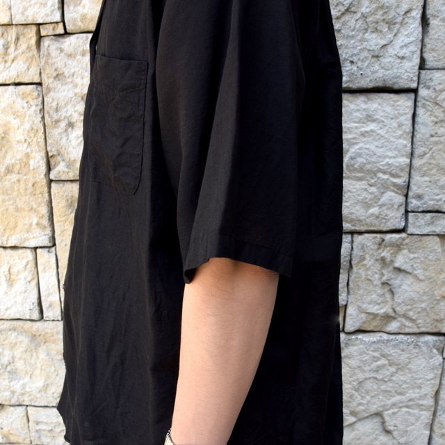 【2020 SS】KAPTAIN SUNSHINE (キャプテンサンシャイン)/ RIVIERA S/S SHIRT -BLACK- #KS20SSH04(8)