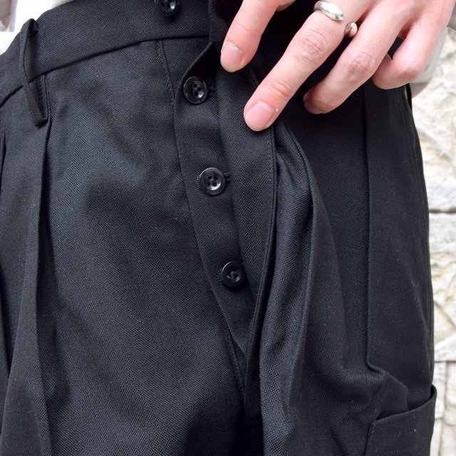 【2020 SS】NEAT(ニート)/ HOPSACK CARGO SHORTS -BLACK- #20-01HSC(8)