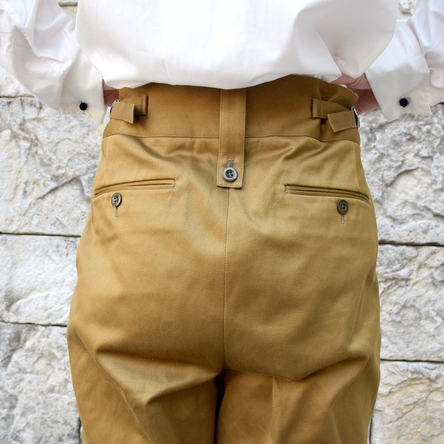 【2020】NEAT(ニート)/ TURPAN SATIN ''BELTLESS'' -TAUPE- #20-02TSB(8)