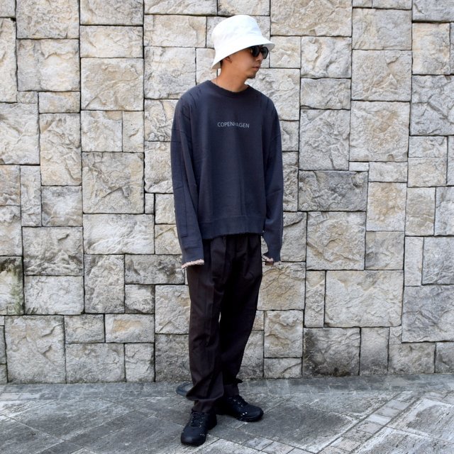 stein(シュタイン)/ OVERSIZED REBUILD SWEAT LS -CHARCOAL- #ST189(8)