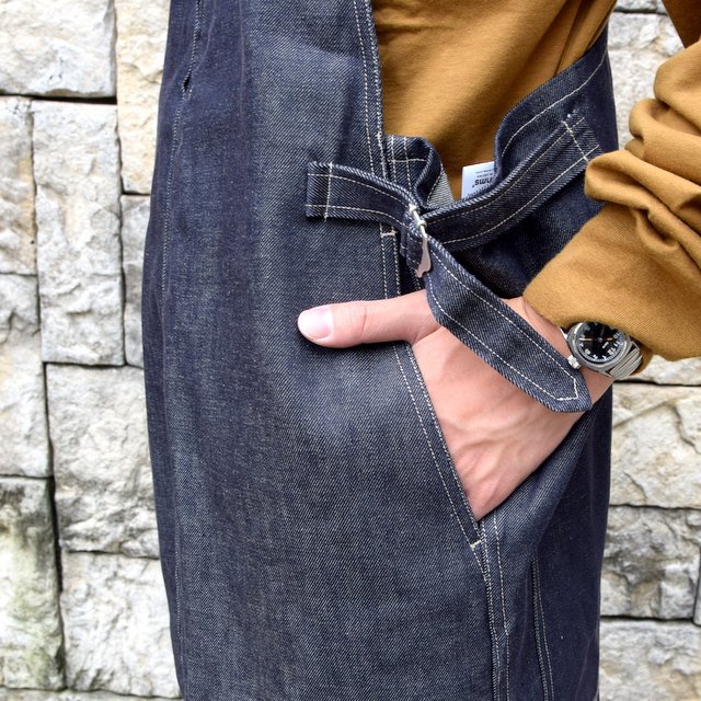 blurhms(ブラームス) /U.S COTTON DENIM OVERALLS -INDIGONAVY- #BHS20F005(8)