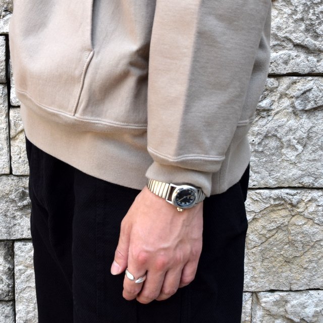 AURALEE(オーラリー)SUPER MILLED SWEAT P/O PARKA -KHAKI GRAY- #A20AP01SM(8)