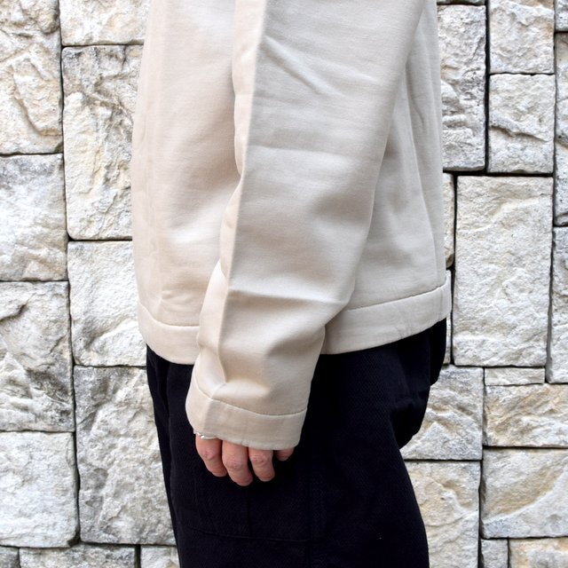 AURALEE(オーラリー)/ ELASTIC HIGH GAUGE SWEAT HALF ZIP P/O -KHAKI GRAY- #A20AP01NU(8)