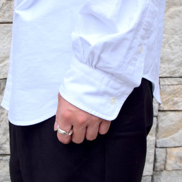 【2020】Graphpaper (グラフペーパー)/ OXFORD L/S B.D BOX SHIRT -WHITE- #GM203-50112B(8)