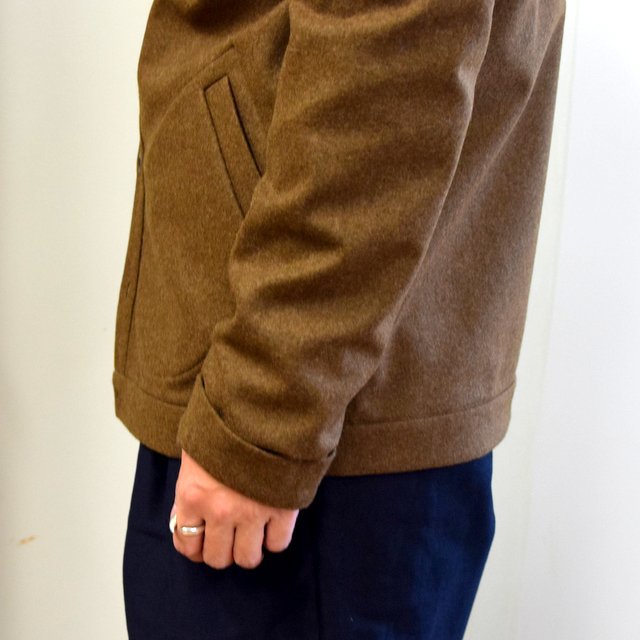 【2020】FRANK LEDER(フランクリーダー)/ LIGHT WEIGHT LODEN WOOL CARDIGAN -BROWN- #0127018(8)