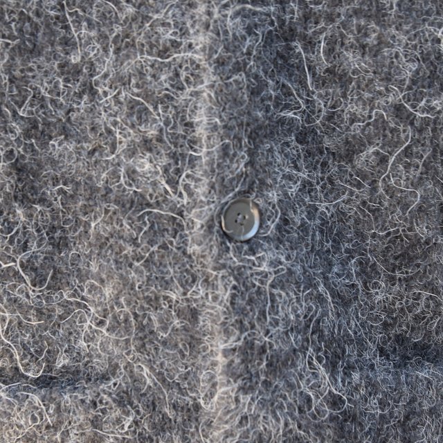 AURALEE(オーラリー)/ ALPACA WOOL SUPER LIGHT KNIT BIG CARDIGAN -TOP CHARCOAL- #A20AC01AW(8)