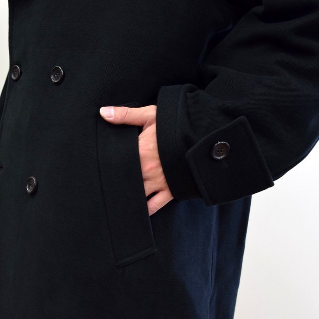 【2020】Graphpaper(グラフペーパー)/ DOUBLE CLOTH MOLESKIN COAT -2色展開-#GM203-10022B(8)