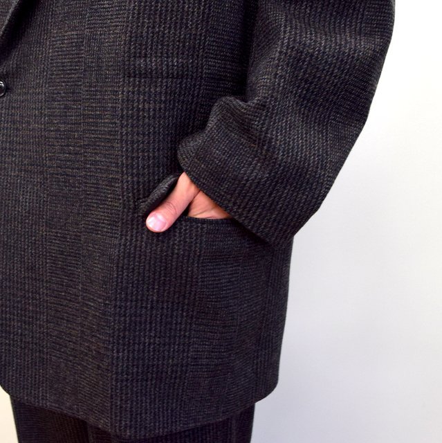 【2020】YOKE(ヨーク)/ SHETLAND WOOL 11XL JACKET COAT -GLENCHECK- #YK20AW0131J(8)