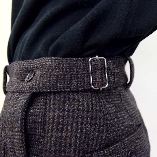 YOKE(ヨーク)/ SHETLAND WOOL FRENCH GURKHA TROUSERS -GLENCHECK- #YK20AW0132P(8)