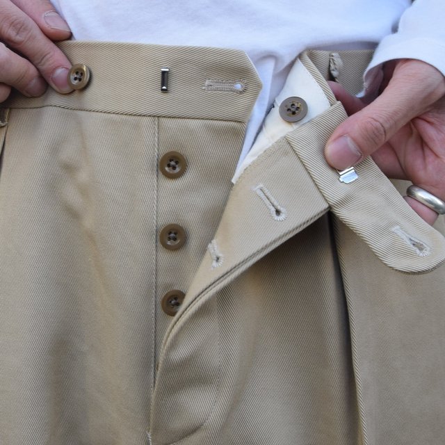 NEAT(ニート)/ THE KATSURAGI ONE TUCK -BEIGE- #21-01TKOT(8)
