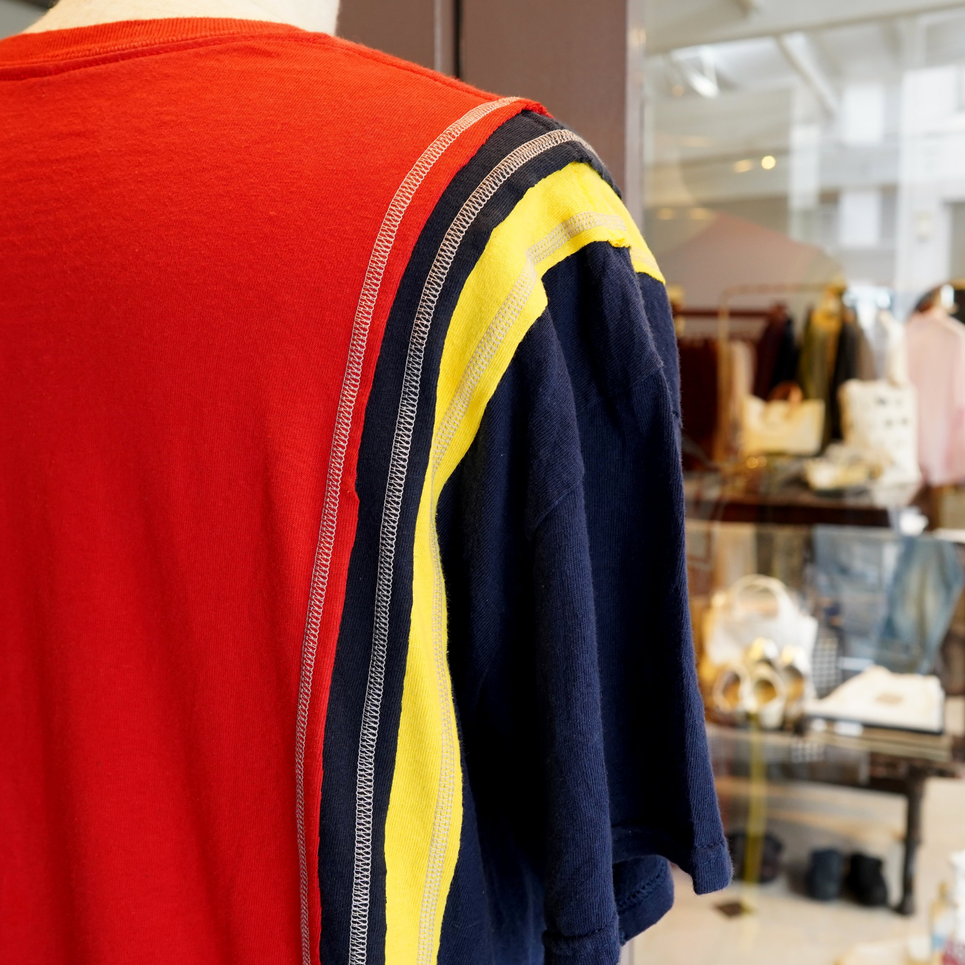 Rebuild by Needles(リビルドバイニードルス)/ 7 Cuts S/S tee college -ASSORT- #JO295(8)