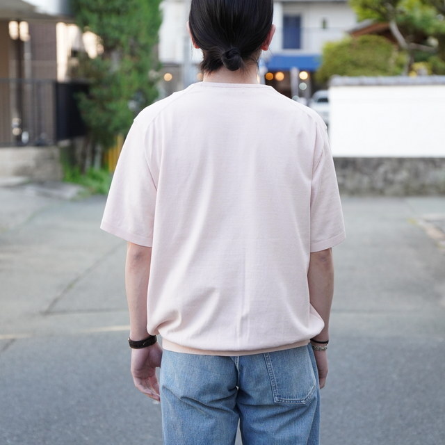 【25SS】MAATEE&SONS(マーティーアンドサンズ)/ S/SLEEVE CREW -CHARCOAL,NAVY,SAKURA- #MT5103-0101(8)