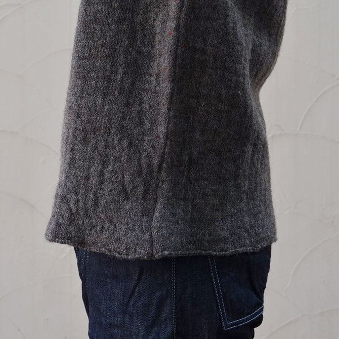 TENDER Co.(e_[) PULL OVER KNIT -BROWN- #760(9)