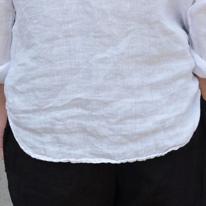 CASEY CASEY(ケーシーケーシー) CASHCOTLINENSHIRTS-WHITE-(9)