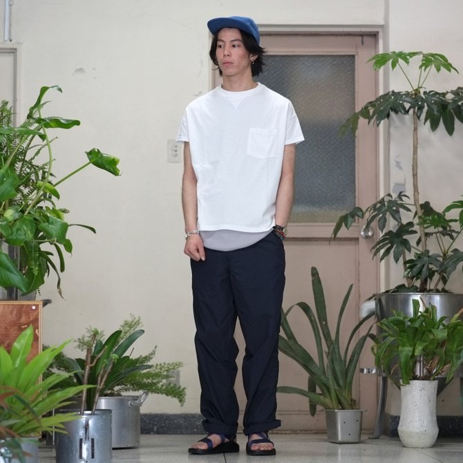 Cal Cru(JN[) C/N S/S RELAXED FIT(MADE IN USA)  -WHITE-(9)